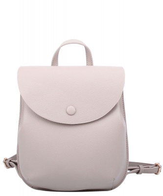 Fashion Flap Convertible Backpack CA108 GRAY